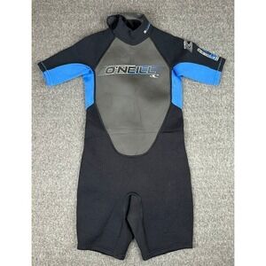 ONeill Kids Reactor 2mm Shorty Wetsuit Black Blue Style 3803 Size 6